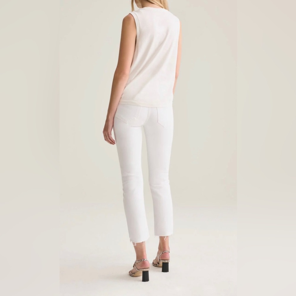 Agolde Riley High Rise Straight Crop Jeans - Picture 3 of 7